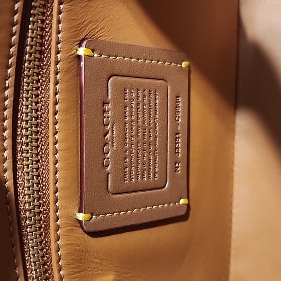 Coach Rogue Top Handle In Dark Stone - Picture 8 of 10